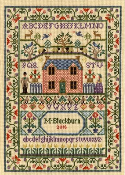 click here to view larger image of Country Cottage   (counted cross stitch kit)
