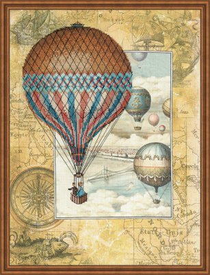 click here to view larger image of Around The World (counted cross stitch kit)