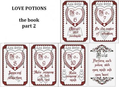 click here to view larger image of Book Of Love Potions, The - Part 2 (chart)