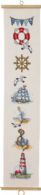 click here to view larger image of Maritime Bellpull (counted cross stitch kit)