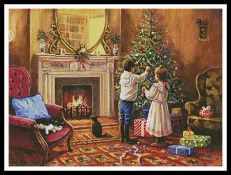 click here to view larger image of Christmas Interior  (Kevin Walsh) (chart)