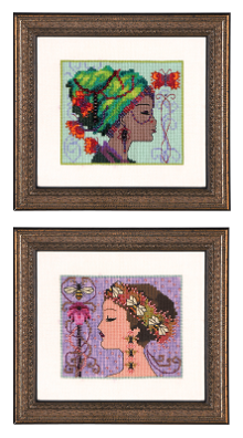 click here to view larger image of Bella Butterfly and Bella Bee - Bella Portraits (chart)