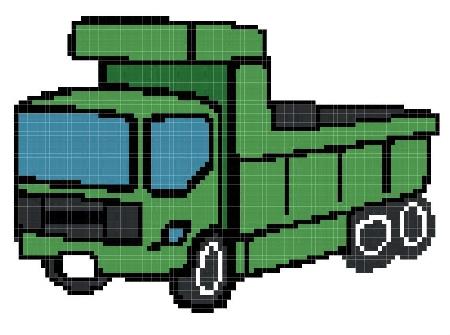 click here to view larger image of Green Truck (chart)