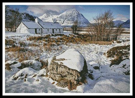 click here to view larger image of Black Rock Cottage In Winter (chart)
