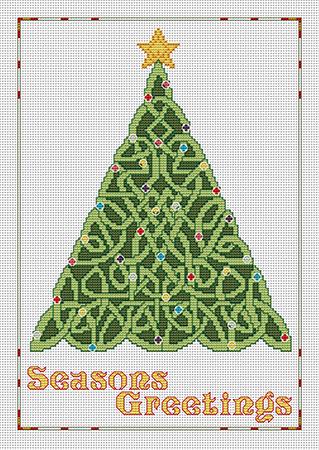 click here to view larger image of Celtic Seasons Greetings (chart)