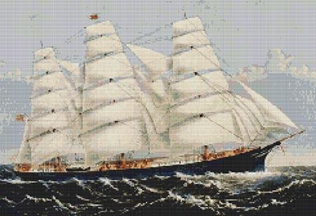 click here to view larger image of Schooner Sailing Ship (chart)