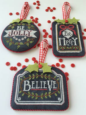 click here to view larger image of Chalkboard Ornaments - Christmas Collection Part 2 (chart)