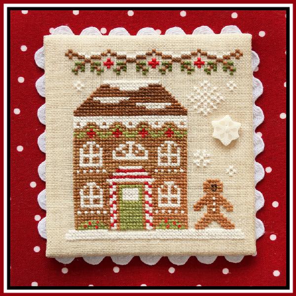 click here to view larger image of Gingerbread Village 11 - Gingerbread House 8  (chart)