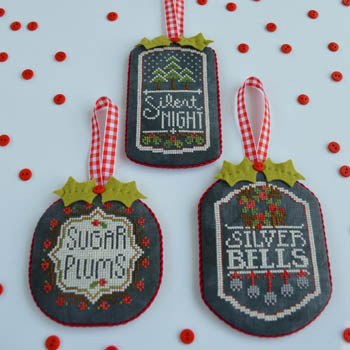 click here to view larger image of Chalkboard Ornaments - Christmas Collection Part 3 (chart)