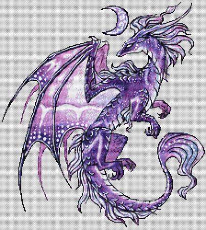 click here to view larger image of Dragon Of A Violet Moon - Alvia Alcedo (chart)