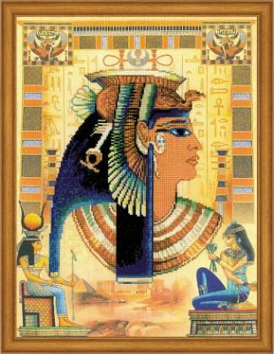click here to view larger image of Cleopatra (stamped cross stitch kit)