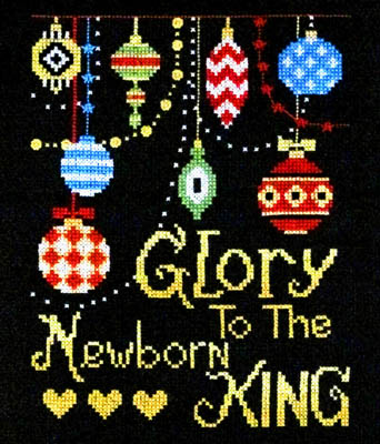 click here to view larger image of Glory To The Newborn King (chart)