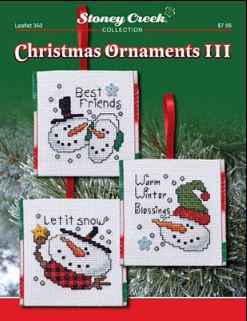 click here to view larger image of Christmas Ornaments III (chart)