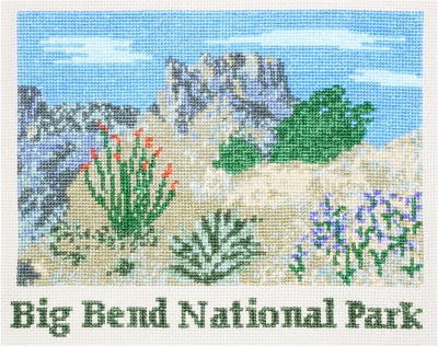 click here to view larger image of Big Bend (counted cross stitch kit)