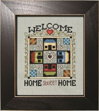 click here to view larger image of Welcome - Quilted With Love (chart)
