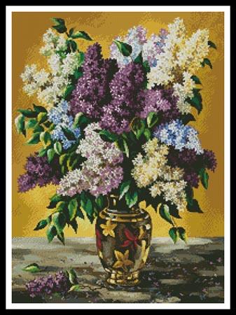 click here to view larger image of Lilac Bouquet (chart)