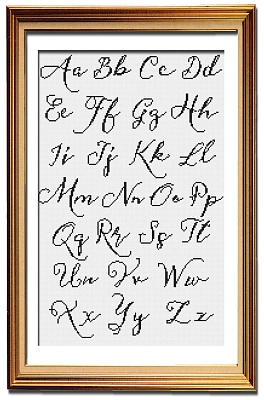 click here to view larger image of Vintage Sass Alphabet 2 (chart)