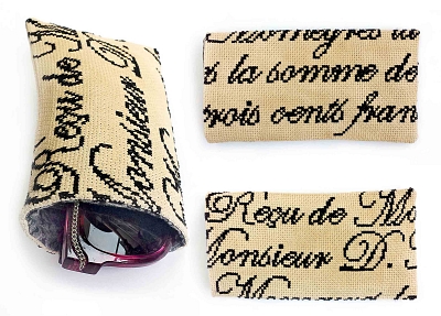 click here to view larger image of French Glasses Case (chart)