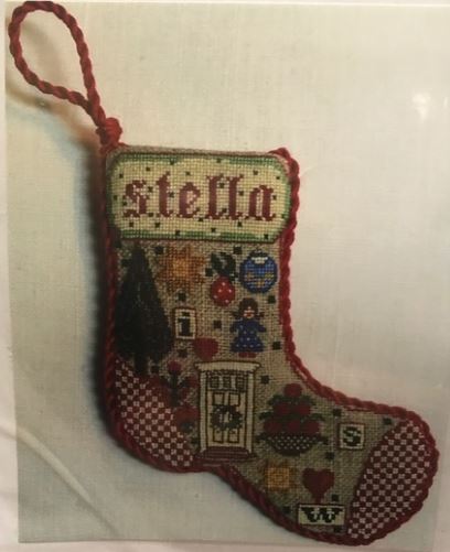 click here to view larger image of 2017 Annual Ornament Stocking (counted cross stitch kit)