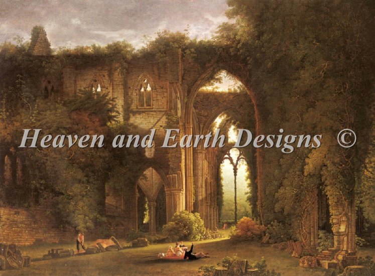 click here to view larger image of Tintern Abbey With Elegant Figures (chart)