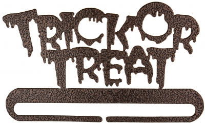 click here to view larger image of Trick Or Treat Split Bottom Bellpull - Copper Vein - 8in (accessory)