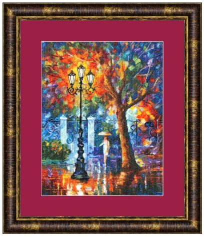 click here to view larger image of Rain Aura (counted cross stitch kit)