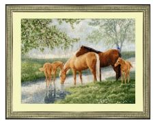 click here to view larger image of Foggy Morning (counted cross stitch kit)