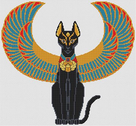 click here to view larger image of Egyptian Cat (chart)