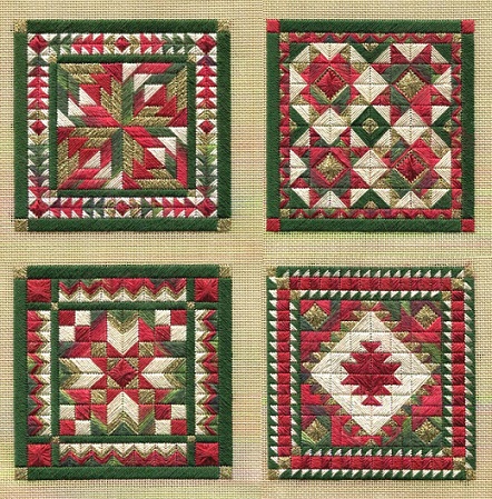 click here to view larger image of Holiday Ornaments - Series 2 (counted canvas chart)
