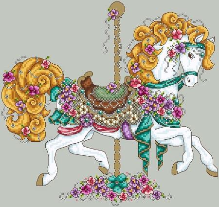 click here to view larger image of Carousel Horse (chart)