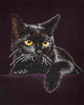 click here to view larger image of Midnight Cat (Diamond Embroidery)