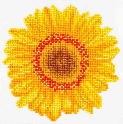 click here to view larger image of Happy Day Sunflower (Diamond Embroidery)