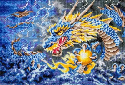 click here to view larger image of Mythical Dragon (Diamond Embroidery)
