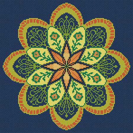 click here to view larger image of Flower Mandala (chart)