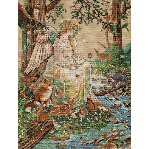 click here to view larger image of Mother Nature (counted cross stitch kit)