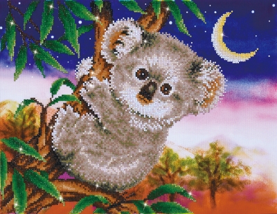 click here to view larger image of Koala Snack (Diamond Embroidery)