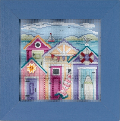 click here to view larger image of Cabana Beach (2018) (counted cross stitch kit)