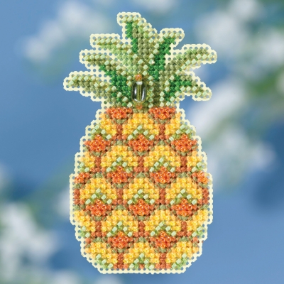 click here to view larger image of Pineapple (2018) - Spring Bouquet (counted cross stitch kit)
