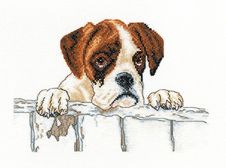 click here to view larger image of Bailey - Villager Jim (Aida) (counted cross stitch kit)