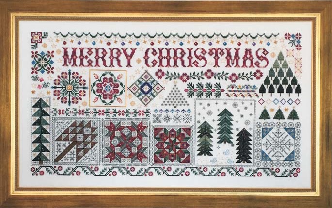 click here to view larger image of Christmas Quilts (chart)