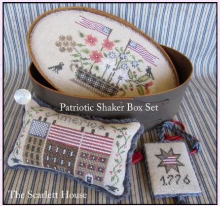 click here to view larger image of Patriotic Shaker Box Set (chart)