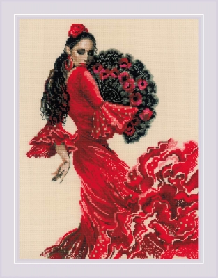 click here to view larger image of Dancer (counted cross stitch kit)