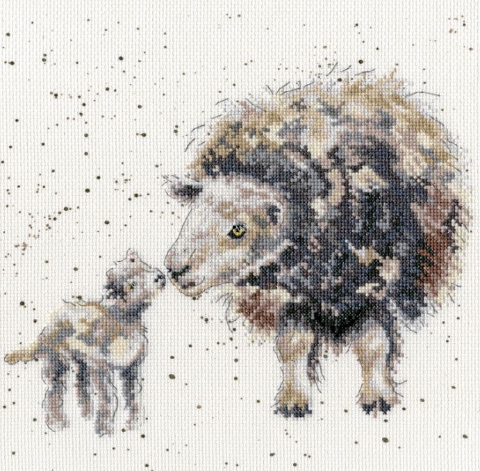 click here to view larger image of Ewe and Me - Hannah Dale (counted cross stitch kit)