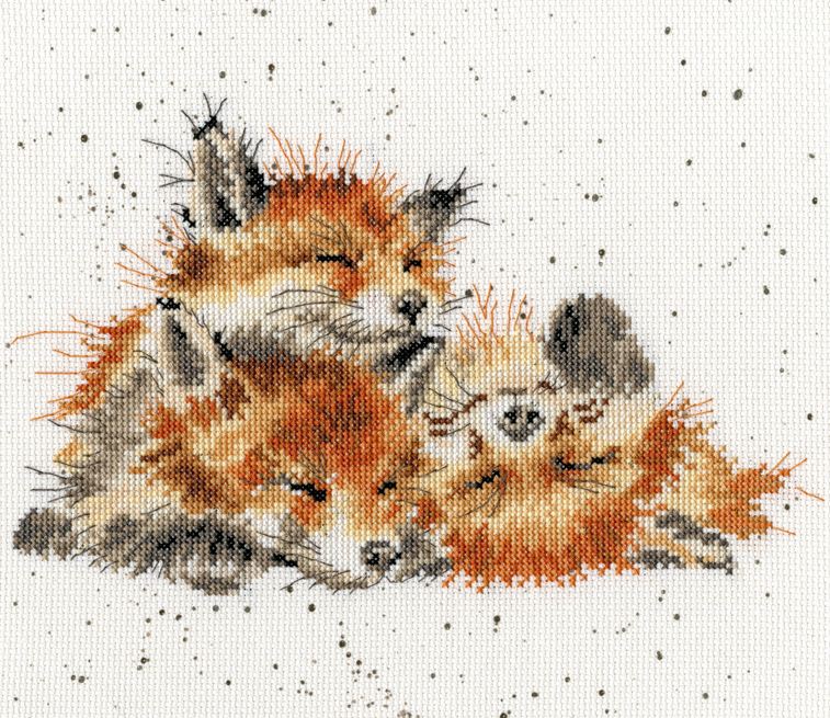 click here to view larger image of Afternoon Nap - Hannah Dale (counted cross stitch kit)