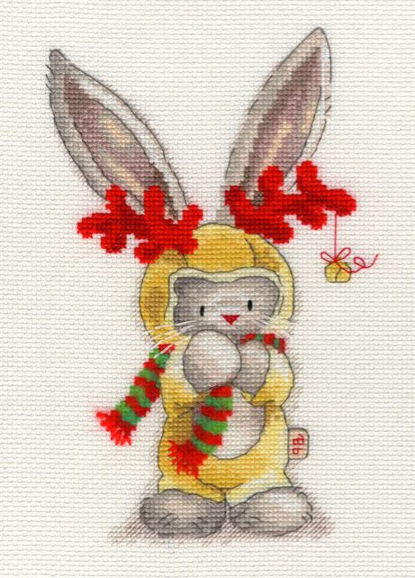 click here to view larger image of Rudolf (counted cross stitch kit)