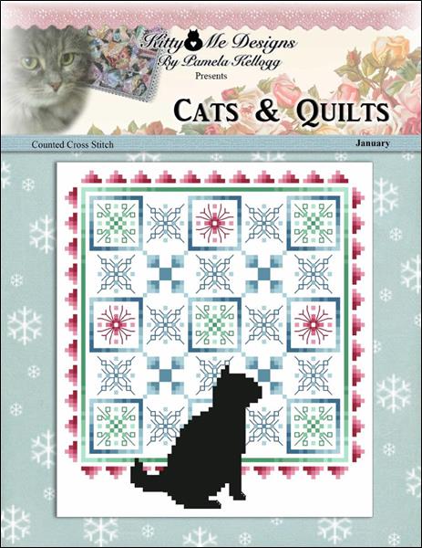click here to view larger image of Cats And Quilts January (chart)