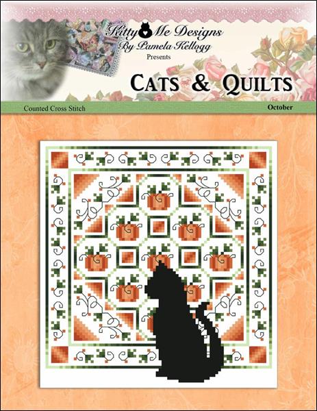 click here to view larger image of Cats and Quilts October (chart)