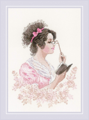 click here to view larger image of Book Club (counted cross stitch kit)