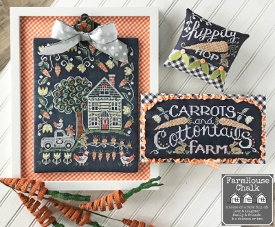 click here to view larger image of Carrots & Cottontails Farm (3 designs) (chart)