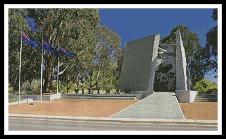 click here to view larger image of Australian Vietnam Forces National Memorial (chart)